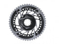 Graues SRAM X-Sync Road Kettenblatt 50/37T 12-fach für Rennräder.