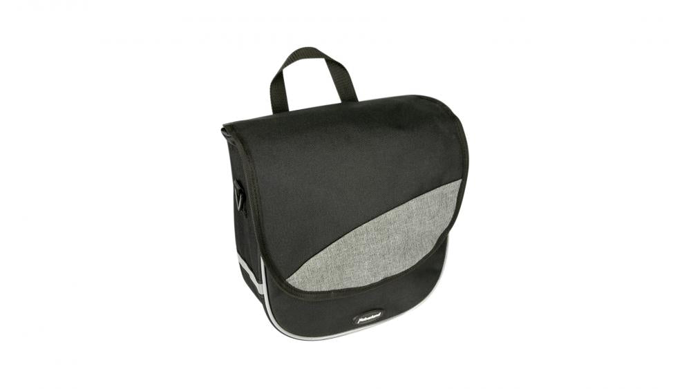 Haberland Trendy schwarz Einzeltasche M - praktische Gepäckträgertasche für Alltag und Tour