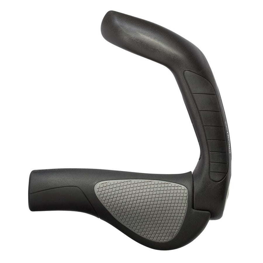 Ergon GP5-S  -  Name GP (Grip PerformanceComfort);Größe S (Small);Gewicht 370 g Gewichtstoleranzen in der Produktion sind möglich.;Varianten Regular / Rohloff® / Nexus®;Bar End Glass Fiber Composite mit gummierter Grifffläche