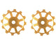 Nova Ride 12z Schaltrollenset Ceramic - Keramik-Schaltröllchen in Gold