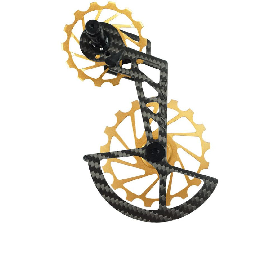 Nova Ride CCD 11s Shimano 105 Oversized Schaltwerkskäfig Gold - Reibungsarmes Schalten