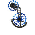 Nova Ride CCD 11s Oversized Schaltwerkkäfig Blau - Schaltwerk-Upgrade für Shimano Ultegra/Dura-Ace