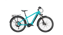 BRENNABOR A-96e, Diamant, 27,5", teal green / burgundy, 1x10-Gang SHIMANO "Deore Linkglide", 40cm