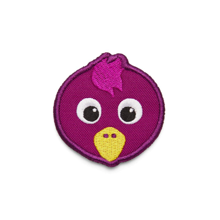 AFFENZAHN Badge Vogel Beere