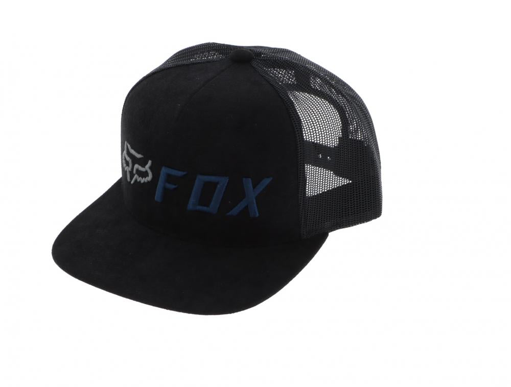 FOX APEX SNAPBACK HAT [BLK/BLU] MEN'S HEADWEAR - 15/2 Snap Back