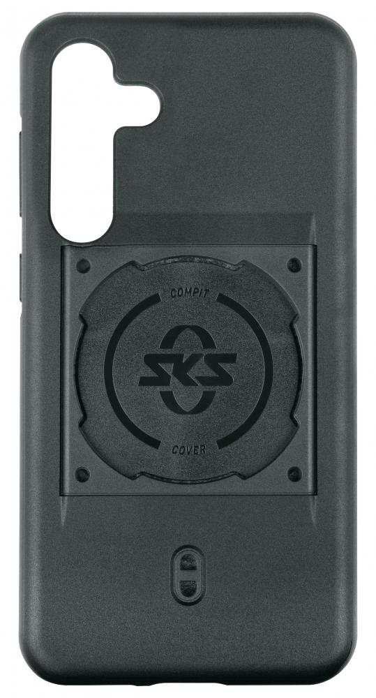 SKS COMPIT Cover für Samsung Galaxy S24+, stoßdämpfende Hülle, kompatibel mit Wireless Charging, passend für COMPIT-Systeme