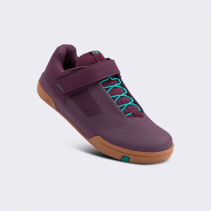 Crankbrothers Stamp Schuh Speedlace purple haze-teal blue-gum 45 (EU)  11.5 (US)
