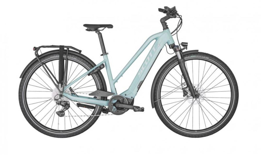 Scott Sub Sport eRIDE 10 Lady Rahmengröße M 28 Zoll Surf Spray Blue