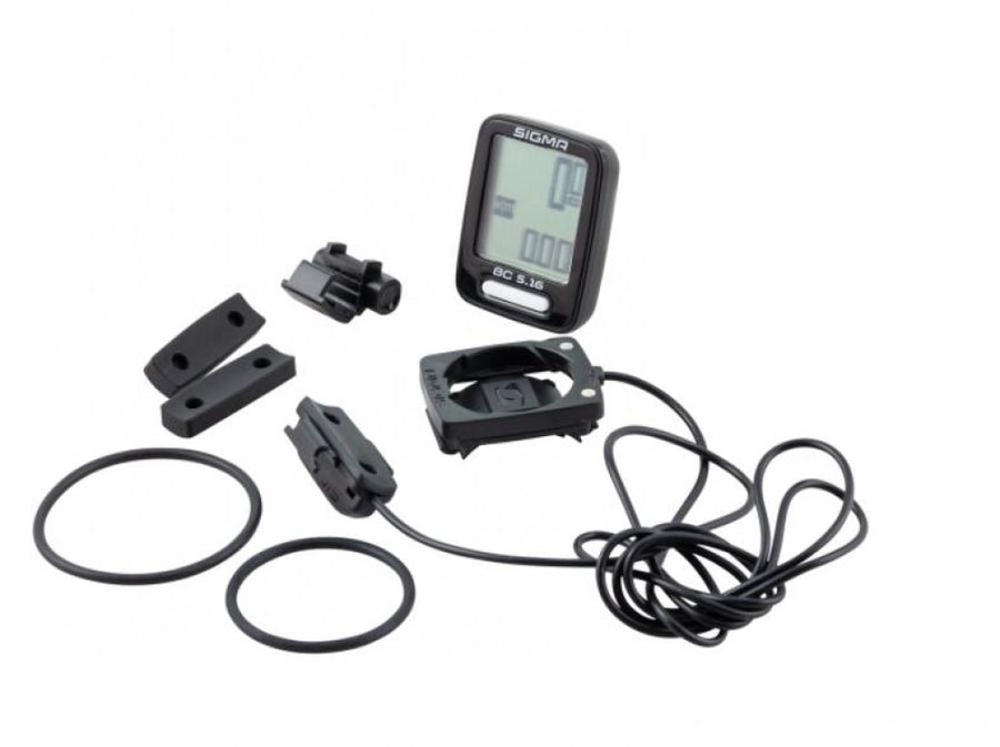Tachometer SIGMA BC 5.16 digital Tacho mit Kabel