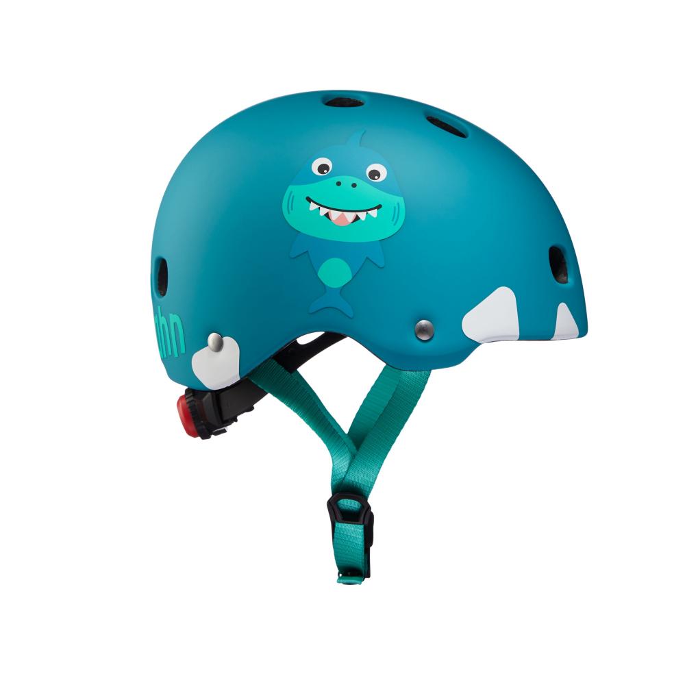 AFFENZAHN Micro Helm Hai Petrol Größe M