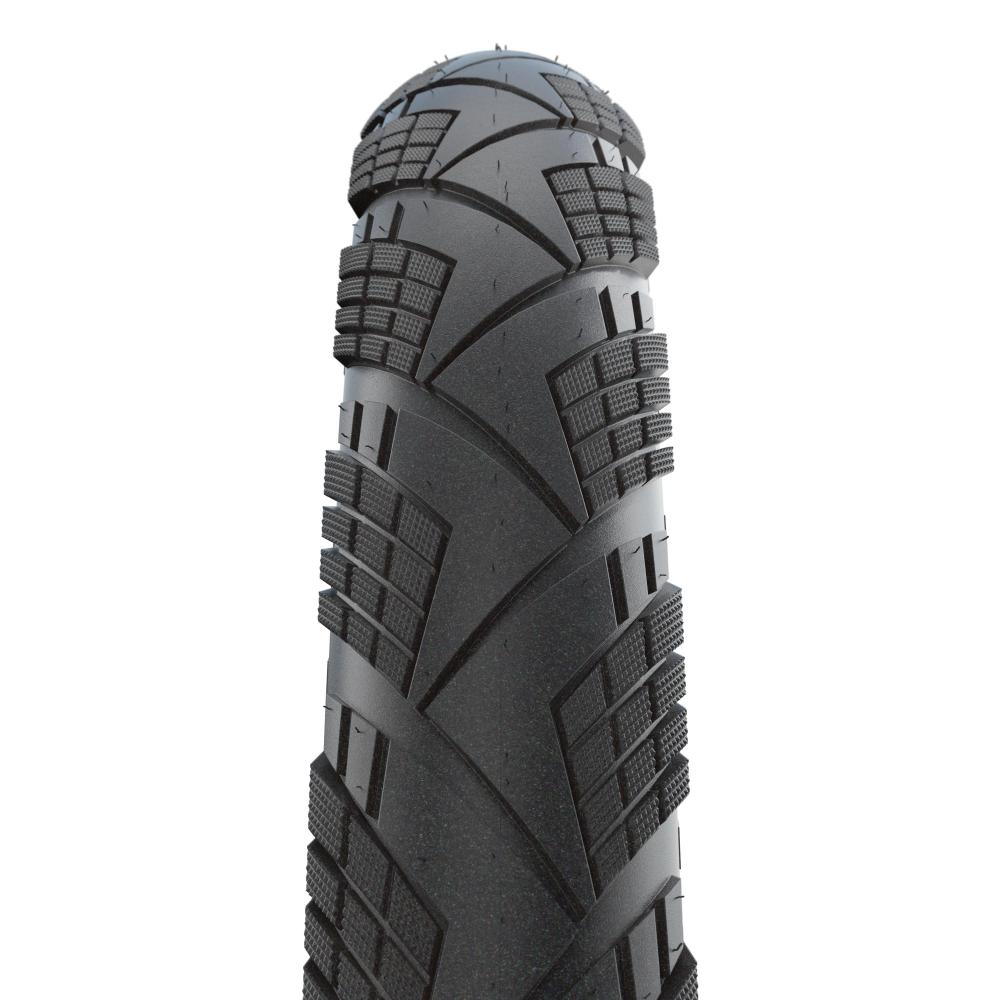 Schwalbe Marathon Efficiency E-Bike Reifen 28x1.50" schwarz mit Reflexstreifen und speziellem Profil