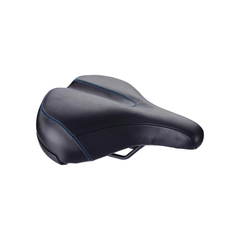 BBB Cycling BBB Sattel ComfortPlus relaxed Leder 230x270mm schwarz - maximaler City-Komfort