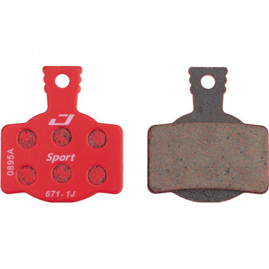 Jagwire Bremsbeläge Disc Sport Semi-Metallic für Magura - Allrounder für MTB und Trails
