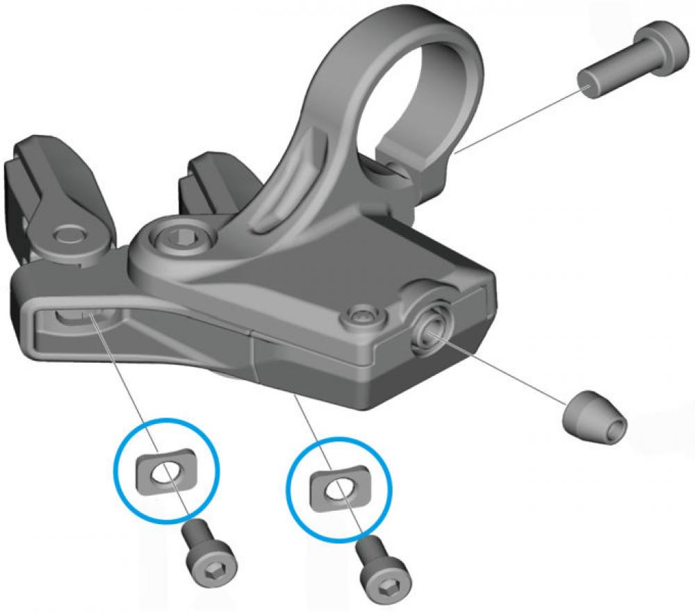 SHIMANO Unterlegscheibe SW-M8150 Unterlegscheibe - für SW-M8150 Schalthebel