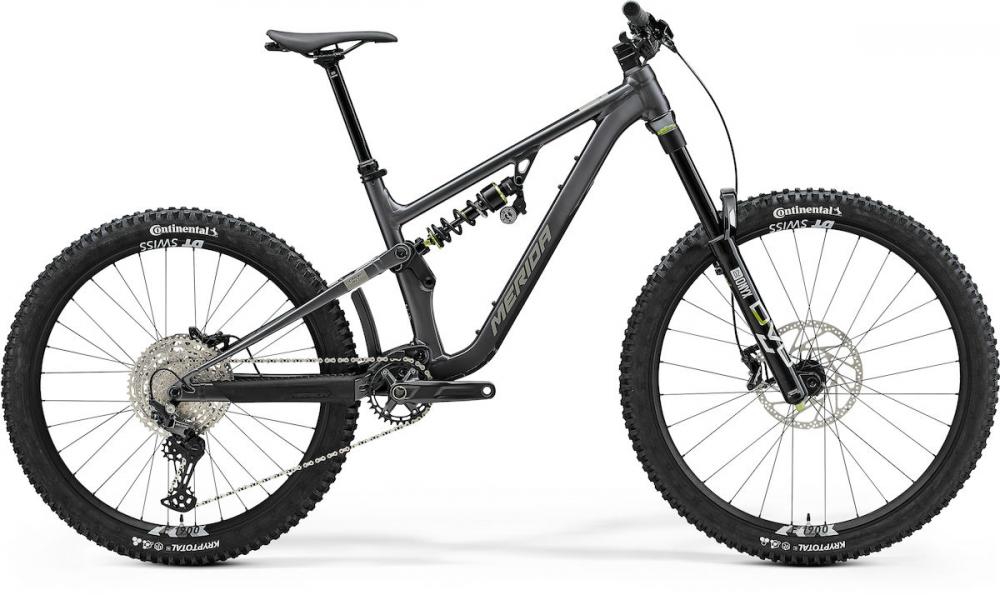Merida ONE-SIXTY 800 FR III1 silk XS SILK DARK SILVER(GRE - vollgefederte Enduro-Performance