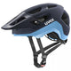 Uvex React MTB Fahrradhelm deep space-azure matt 52-56 cm, Double Inmould, 14 Belüftungsöffnungen, 3D IAS, Monomatic