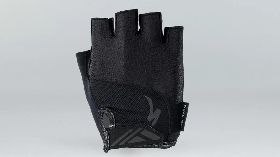 Specialized BG DUAL GEL Handschuh SF BLK S BLACK - Kurzfinger Radhandschuh mit Gelpolsterung - Handschuh Kurzfinger