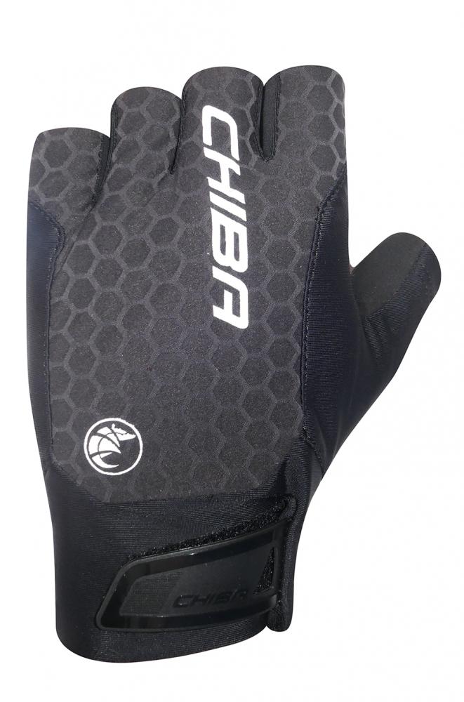 CHIBA Pure Race II - Radhandschuhe schwarz XL, atmungsaktiv, leicht gepolstert