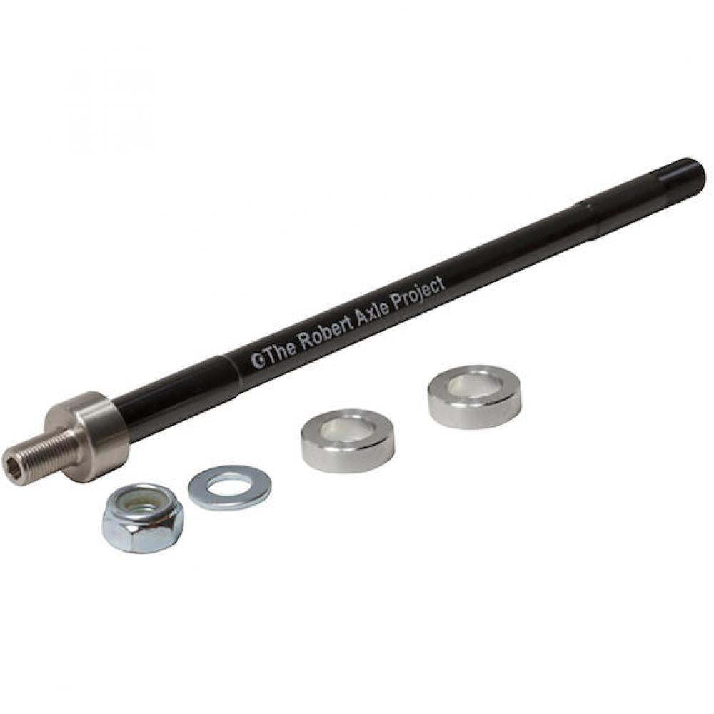 The steckachse robert axle kid207 12x217/229 229 Schwarz - stabile Anhänger-Steckachse
