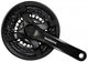 SHIMANO Kurbelgarnitur TOURNEY FC-TY501 6/7/8-fach 170 mm 42-34-24 Zähne Kurbelgarnitur - für Mehrfachschaltungen