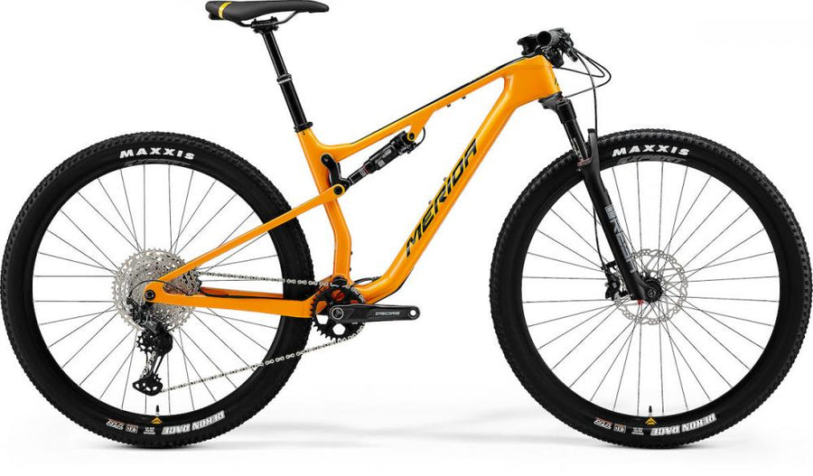 Merida NINETY-SIX RC 5000 HP1 L (18,5) Orange/Schwarz - vollgefedertes Race-MTB für schnelle Trails