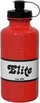 ELITE Trinkflasche Vintage Red 500 ml - BPA-frei Retro Fahrrad Trinkflasche