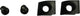 SHIMANO Befestigungsschraube und Platte PD-EF102 Reflektor rechts - 2 g, Ersatzteil