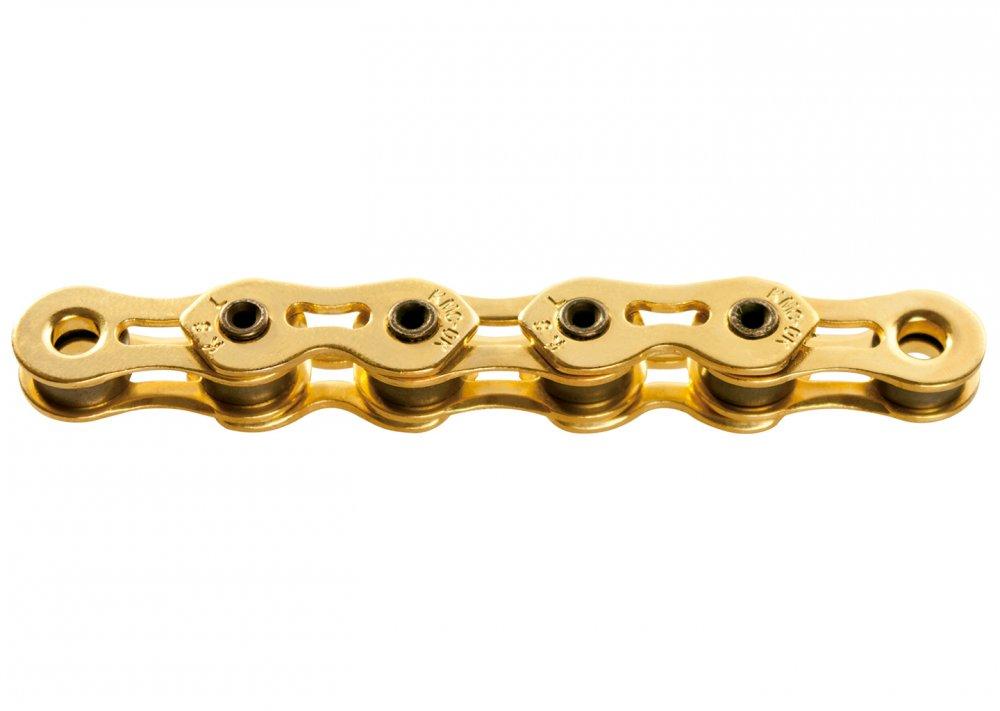 KMC K1SL Wide Ti-N 1s Kette 100 Glieder gold - ultraleichte Singlespeed-Kette