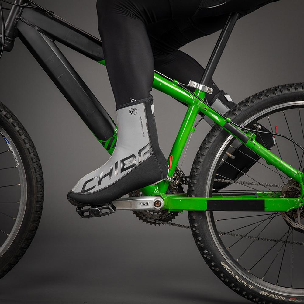 CHIBA Thermo Neopren Überschuh - wasserdicht, winddicht, atmungsaktiv, Größe L, schwarz