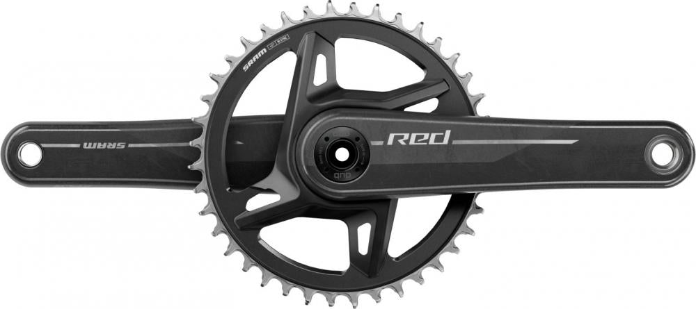 SRAM RED XPLR WIDE Kurbelgarnitur 167,5 mm 40T - leichte Gravellösung mit maximaler Reifenfreiheit