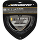 Jagwire Schaltzugset Road & Mountain Elite Link 2x Universal Schwarz - präzise Schaltperformance