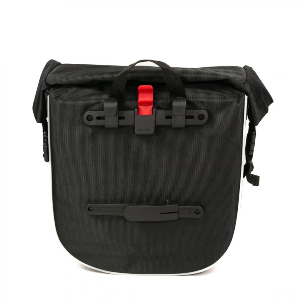Haberland Einzeltasche eMotion schwarz/reflex - robuste Fahrradtasche für Alltag und Tour