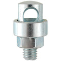 Fix Nippel Strebenkloben, M5 x 12 mm, Bohrung 4,7 mm, für Stahlstreben, verzinkt, inklusive M5-Mutter