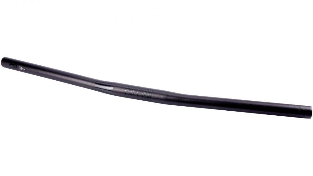 Schwarzer Contec Moab Fahrradlenker 25.4mm, 680mm, 25mm Rise, 8° Biegung.