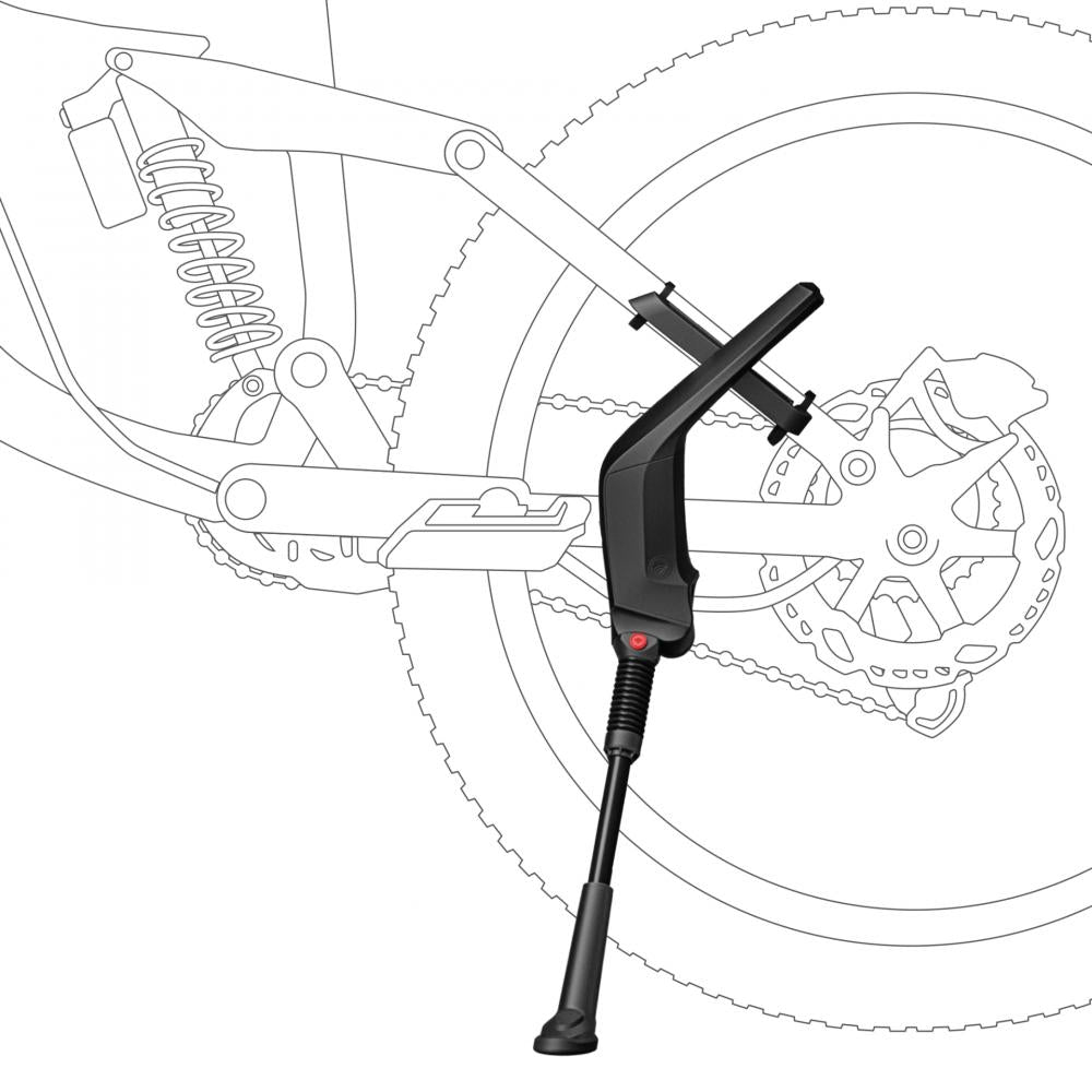 Hebie FOX SUV FULLY Hinterbauständer 26-29 Zoll schwarz