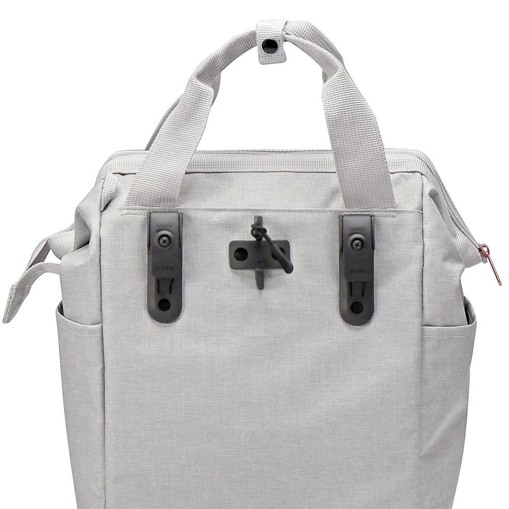 KLICKfix Gepäckträgertasche ROOMY GT twist sky rose Größe 17x25x40cm 12l