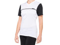 100% Ridecamp Womens Short Sleeve Jersey M white/black - atmungsaktives MTB-Trikot