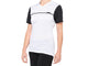 100% Ridecamp Womens Short Sleeve Jersey M white/black - atmungsaktives MTB-Trikot