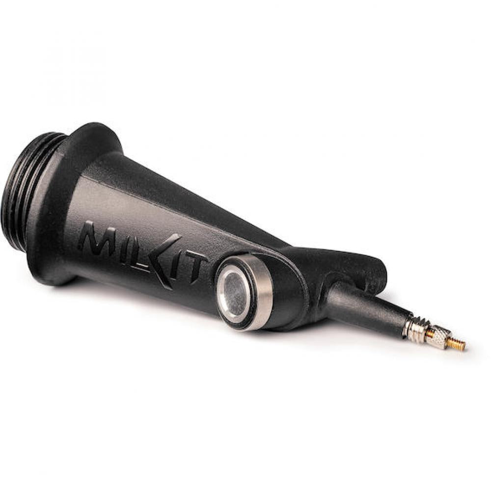 milKit DH2 Boosterkopf Tubeless Booster 36×50 mm Schwarz - Leicht & Effizient