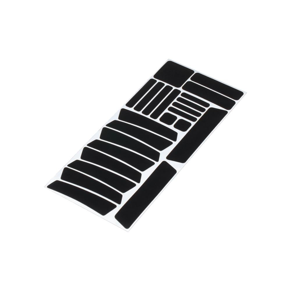 BBB Cycling BBB Reflexion sticker set MultiVis 265 schwarz - maximale Sichtbarkeit im Stradenverkehr