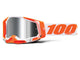 100% Racecraft 2 Goggle Orange/Silver Flash Mountainbike Brille