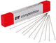 DT Swiss Speiche Competition 2.0 / 1.8 264 mm silber - leichte, belastbare Laufrad-Speichen (VE100)