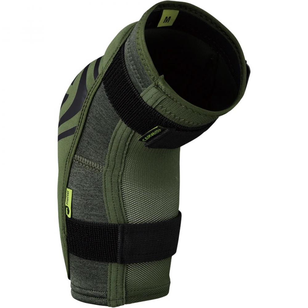 IXS Sports Division iXS Carve EVO+ elbow guard KS olive - leichter Freeride Ellenbogenschoner