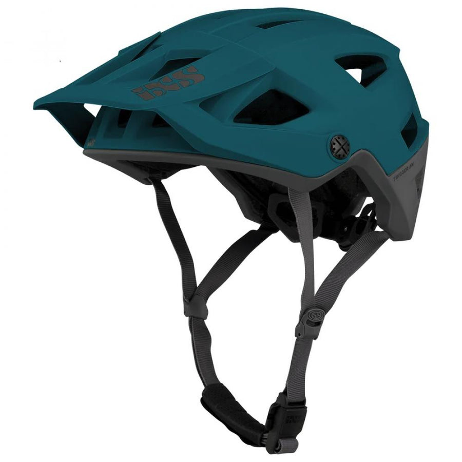 IXS Sports Division iXS Trigger AM helmet S/M Everglade - leichter All-Mountain-Schutz