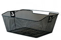 Bike-Parts Hinterradkorb PVC 39x30x17cm schwarz engmaschig abgeschrägt
