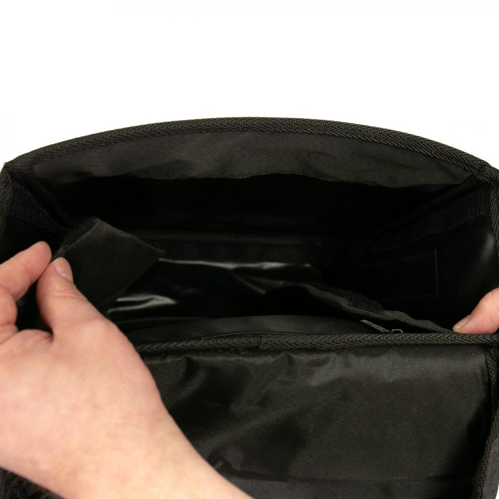 Haberland Doppeltasche 25l Basic M 3.0 grau - flexible Gepäcklösung für den Alltag