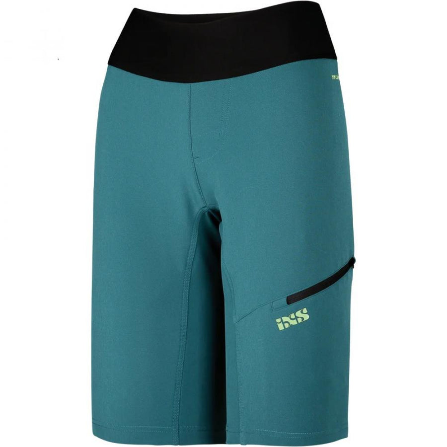 IXS Sports Division iXS Carve Hip-Hugger Women Shorts 38 Everglade - maximaler Komfort für Mountainbikerinnen