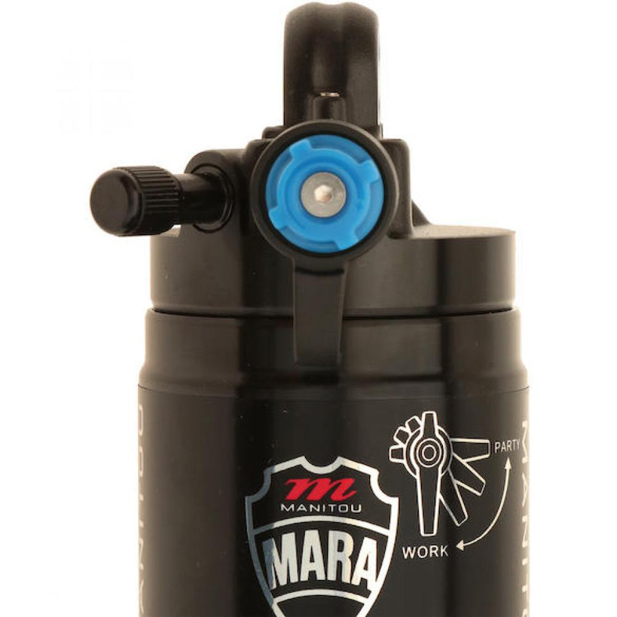 Manitou Federbein Mara Comp Inline Eyelet 230 x 62,5 mm Schwarz - leistungsstarker MTB-Dämpfer