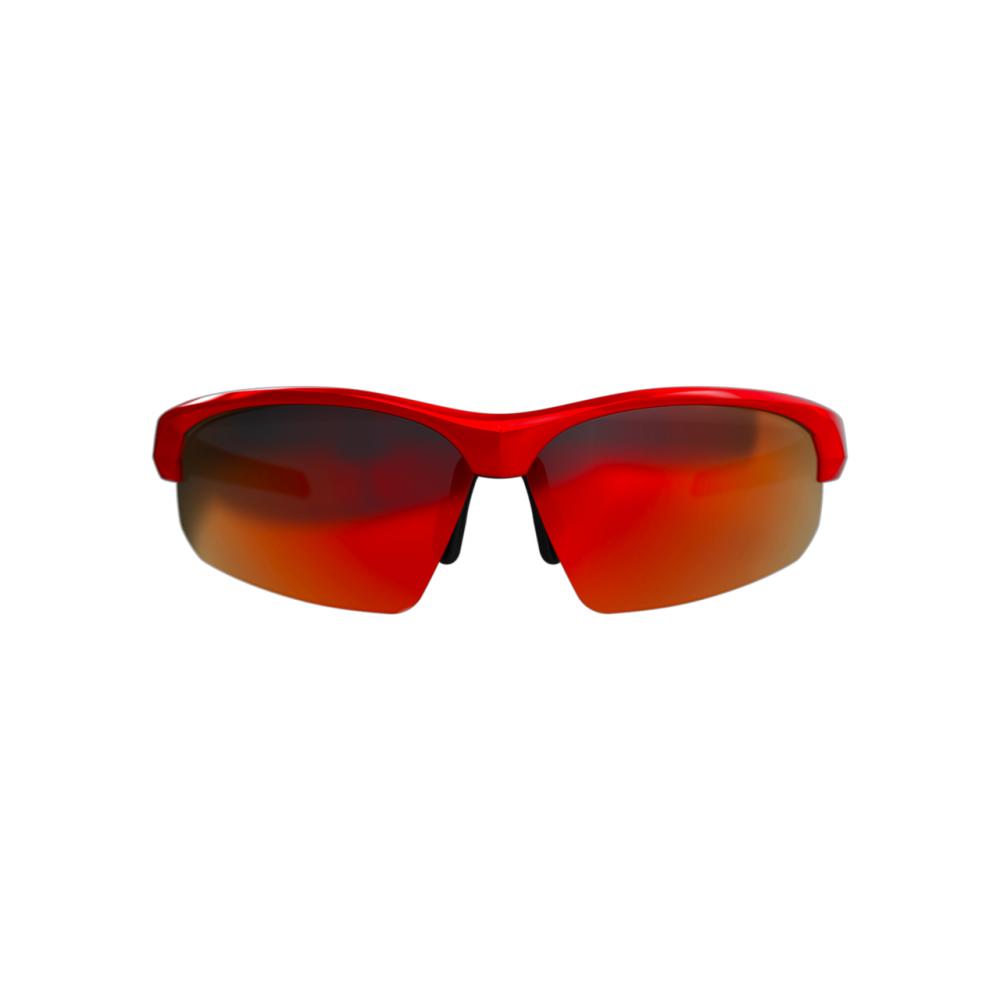 BBB Cycling BBB Sportbrille Impress rot glanz Einheitsgröße rot - Profi-Look und Schutz