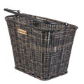 Basil Vorderrrad-Korb Bremen Rattan Look 27x35x29cm braun Rattan ohne Halter